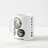 Mug Conception d'une boîte de café à 6 images en chat  (Devant gauche)