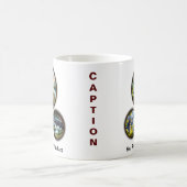 Mug Conception d'une boîte de café à 6 images en chat  (Centre)
