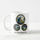 Mug Conception d'une boîte de café à 6 images en chat  (Gauche)