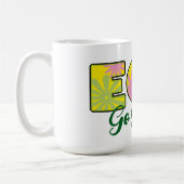 Mug Conception Éco Rétro Verte (Gauche)