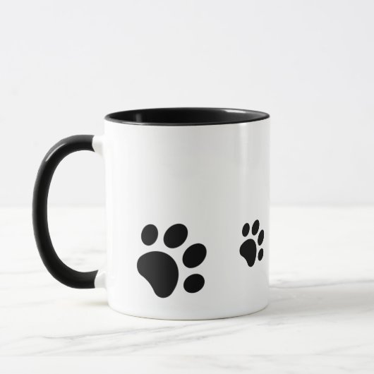 Mug Conception Empreinte de patte (Gauche)
