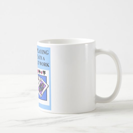 Mug conception en double de joueur de pont (Droite)