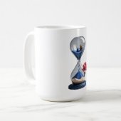Mug Conception en verre horaire (Devant gauche)