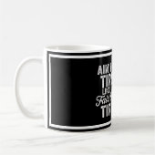 Mug Conception Épuisé Mais Heureux (Gauche)