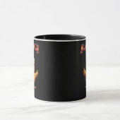 Mug Conception esthétique classique de poulet drôle F (Centre)
