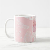 Mug Conception esthétique d'anatomie rose pour étudian (Gauche)