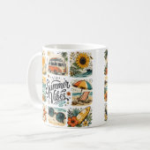 Mug Conception esthétique premium d'ambiance estivale (Devant gauche)