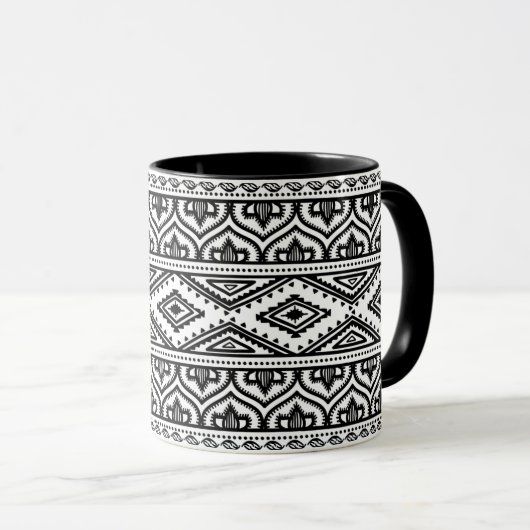 Mug Conception ethnique de motif (Devant droit)