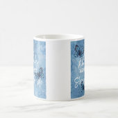 Mug Conception florale bleue de 4h13 de Philippiens (Centre)