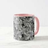 Mug Conception florale de fleurs roses belles mignonne (Devant droit)
