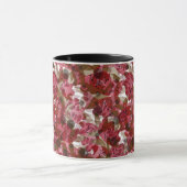 Mug Conception florale de fleurs rouges belles mignonn (Centre)