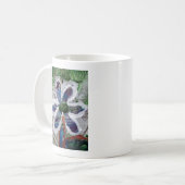 Mug Conception florale de rayonne fondue (Devant gauche)