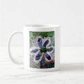 Mug Conception florale de rayonne fondue (Gauche)
