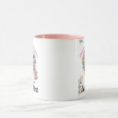 Mug Conception florale pour la remise de diplômes et l (Centre)