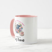 Mug Conception florale pour la remise de diplômes et l (Devant gauche)