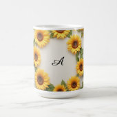 Mug Conception Florale Tournesol de Campagne (Centre)