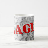 Mug Conception fragile d'enveloppe de bulle de la (Centre)