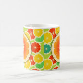 Mug Conception fraîche d'agrumes, coloré mignon (Centre)