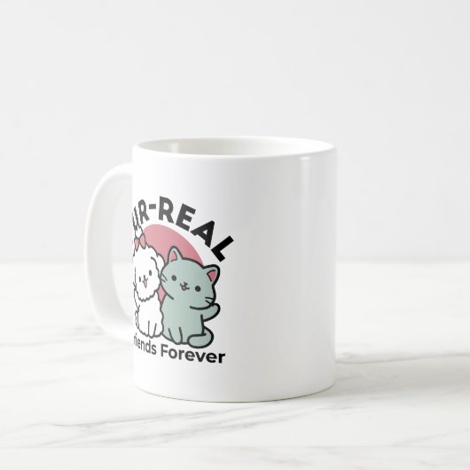 Mug Conception "Fur-Real Friends Forever" (Devant gauche)