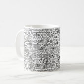 Mug conception géo (Devant gauche)