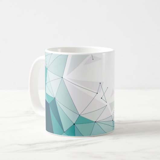 Mug Conception géométrique (Devant gauche)