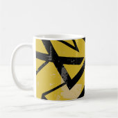 Mug Conception Géométrique Abstraite Grunge (Gauche)