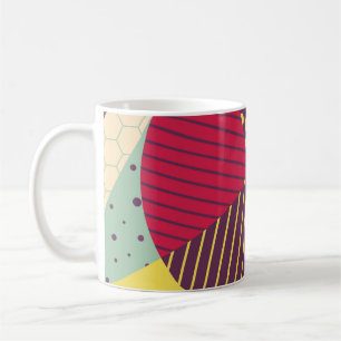Mug Conception géométrique colorée Abstraite