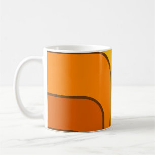 Mug Conception géométrique de style rétro MCM 1970