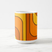 Mug Conception géométrique de style rétro MCM 1970 (Centre)