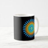 Mug Conception géométrique Mandala Art Circle 48256 (Devant droit)