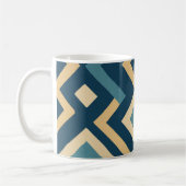 Mug Conception géométrique sombre (Gauche)