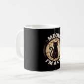 Mug Conception graphique de chat Meow Halloween_1 (Devant gauche)