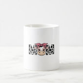 Mug Conception graphique de maman vache mignonne arc_1 (Centre)