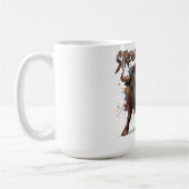 Mug Conception Graphique Taureau de Charge Force Décha (Gauche)
