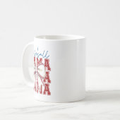 Mug Conception graphique unique de Bysebyll Mama Bow (Devant gauche)