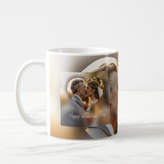 Mug Conception Heureuse Sainte-Valentin (Gauche)