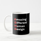 Mug Conception Humaine Différente Étonnante - Fierté T (Gauche)