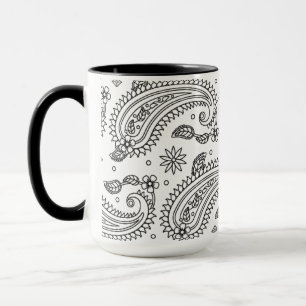 Mug Conception inspirée de Paisley