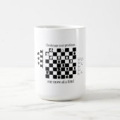Mug Conception Inspirée des Échecs Classiques (Centre)