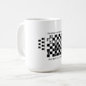 Mug Conception Inspirée des Échecs Classiques (Devant gauche)