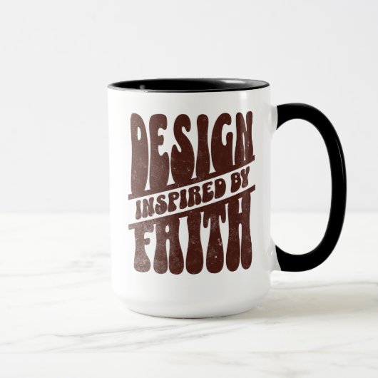 Mug Conception inspirée par la foi (Droite)