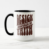 Mug Conception inspirée par la foi (Gauche)