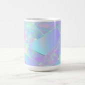 Mug Conception iridescente sarcelle et violet (Centre)