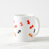 Mug Conception japonaise "poisson rouge " de kanji (Devant droit)