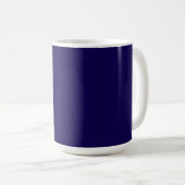 Mug Conception joyeuse de Noël avec cloche, arbres (Devant droit)