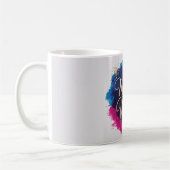 Mug Conception Joyeux Anniversaire Néon (Gauche)