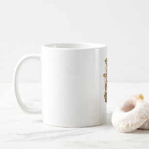 Mug Conception Kawaii Chat Mignon Amateur de Café - Al