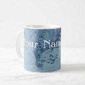 Mug Conception lavée #9 de denim chez Emporio Moffa (Devant gauche)