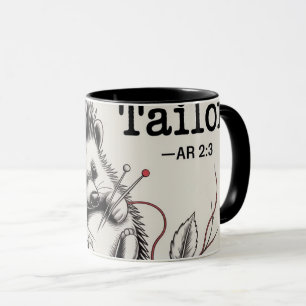 Mug Conception : "Le Hérisson - Le Tailleur de la Natu