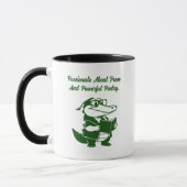 Mug Conception Littéraire Passionnée de Prose et Poési (Gauche)